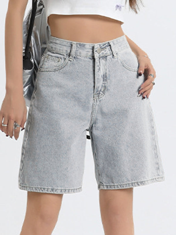 Vintage Denim Bermuda Shorts