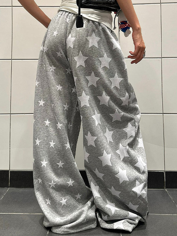 Retro Star All-Over Print Sweatpants