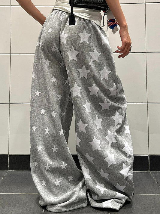 Retro Star All-Over Print Sweatpants