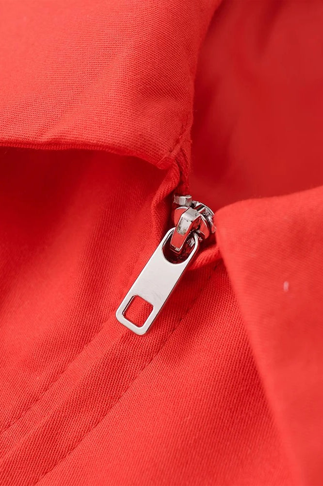 Minimalist Casual Zip Jacket