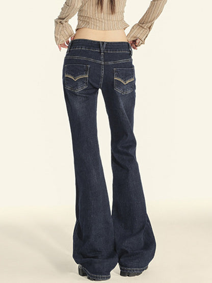 American Vintage Washed Flare Jeans