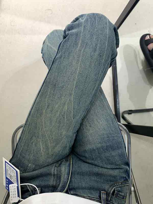 Embroidered Flared Jeans