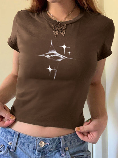 Vintage Star Hand Printed Tee