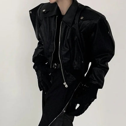 Oversized Shoulder Pad Jacket