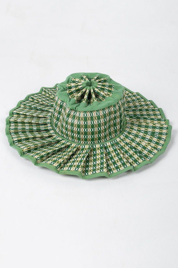 Stylish Foldable Sun-protective Woven Casual Straw Hat