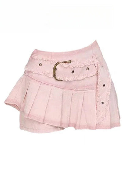 Cool Girl Punk Rock Streetwear Skirt