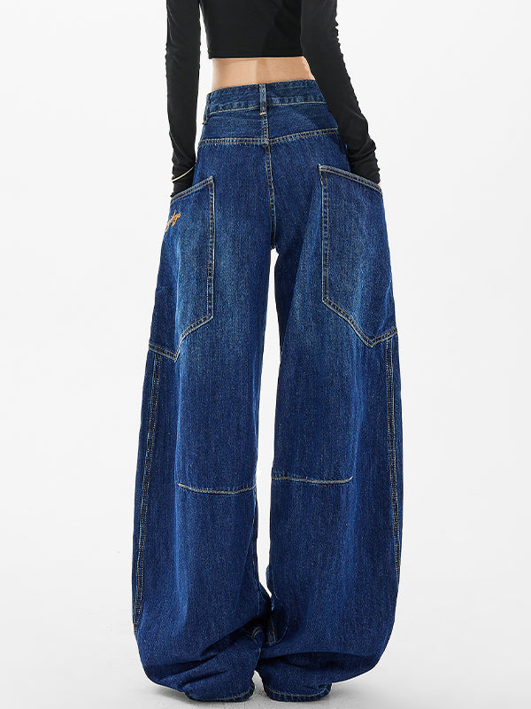 Machete O Shaped Baggy Cargo Jeans