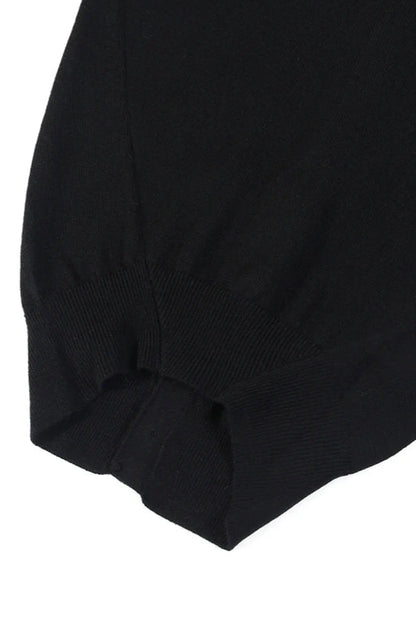 V-Neck Stretch Knit Cardigan