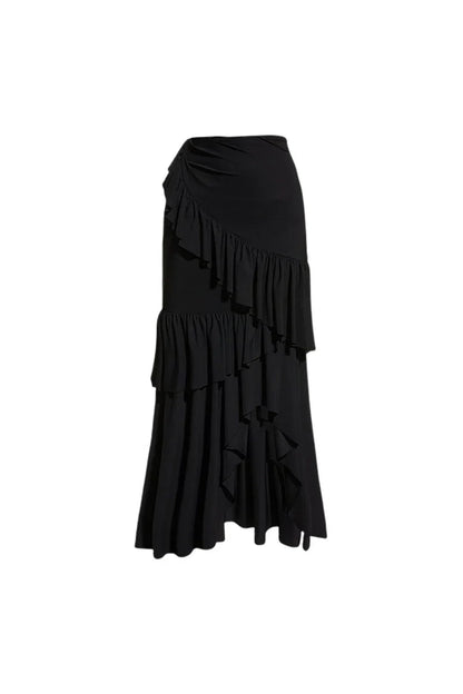 Conjunto de traje de baño de una pieza con detalles florales