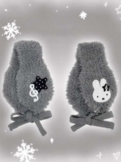 Rabbit Musical Note Earmuff