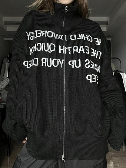 Loose Casual Knitted Cardigan