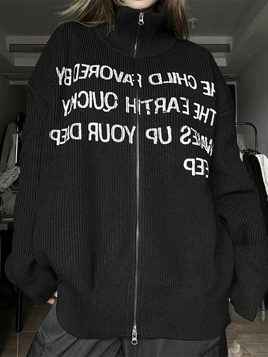 Loose Casual Knitted Cardigan