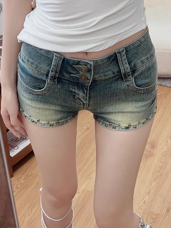 Hottie Buns Denim Shorts