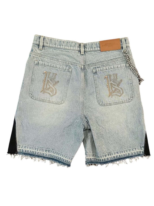 Fashion Personality Embroidery Patch Shorts