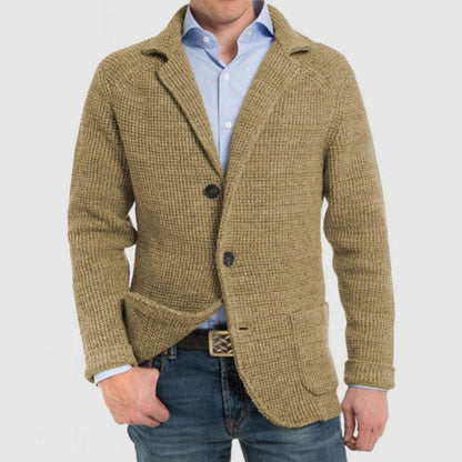 Godfrey - Abrigo de punto - Casual - Hecho para - Ideal para otoño/invierno