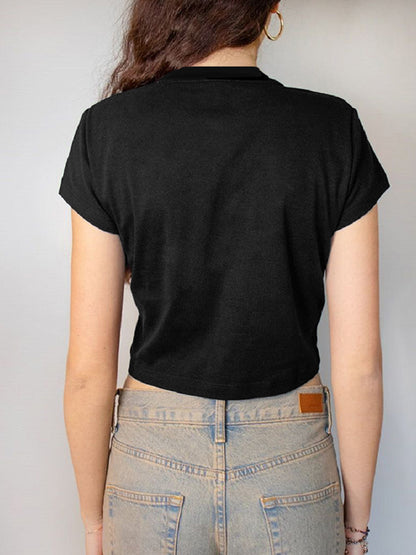Star Print Short Sleeve Tee