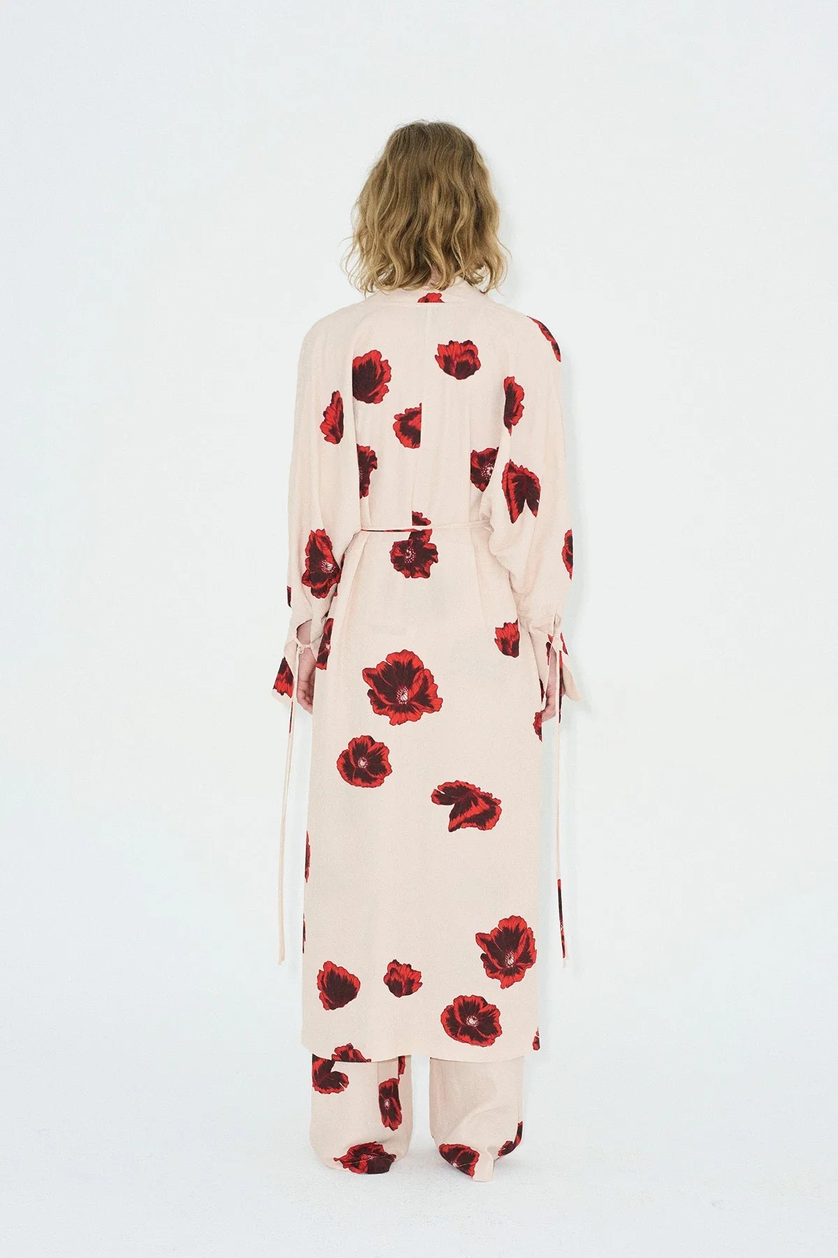 Vestido kimono con estampado Sahara