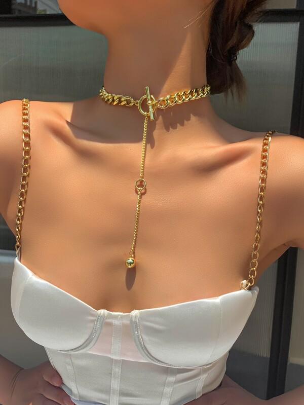 Ball Charm Choker for Women