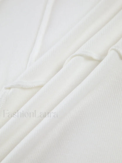 Basic Piping Long Sleeve Top