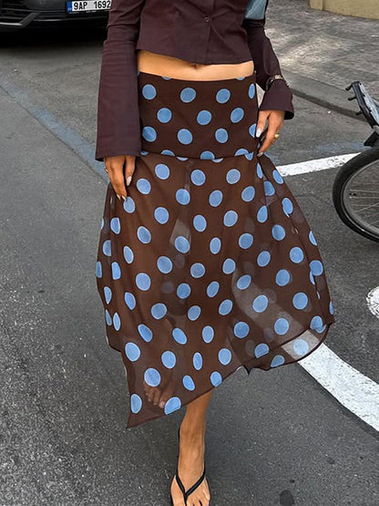 Contrasting Colours For A Holiday Vibe Maxi Skirt
