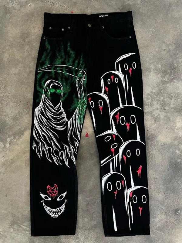 American Retro Hiphop Boyfriend Jeans