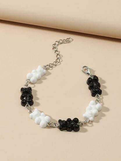 Bear Decor Chain Bracelet for Women