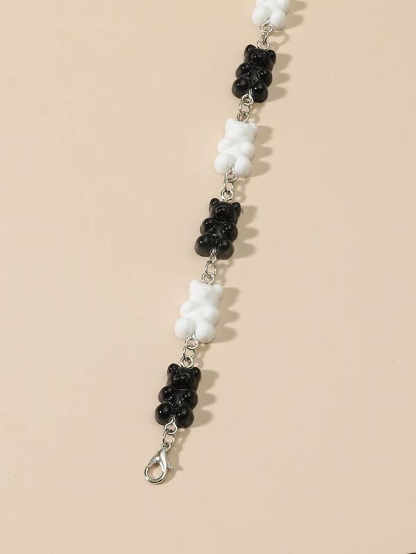 Bear Decor Chain Bracelet for Women