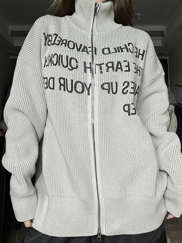 Loose Casual Knitted Cardigan