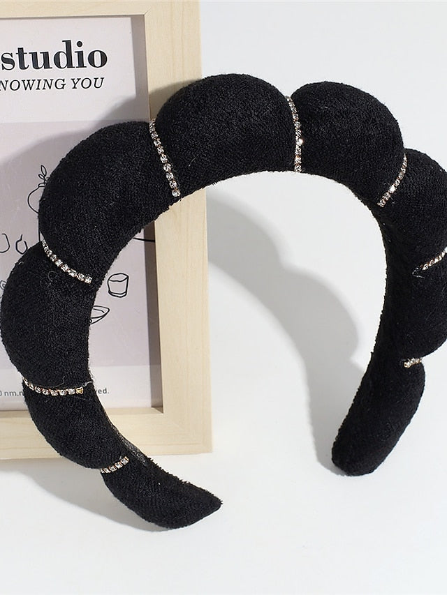 1PC Headbands Sponge Headband For Daily Face Washing Fabric for Women