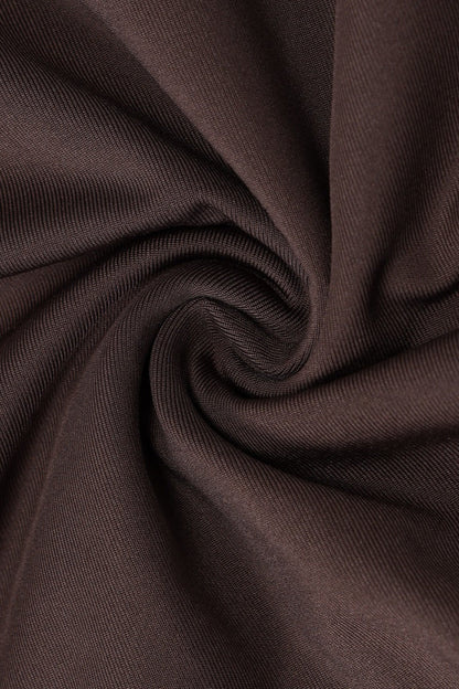 Gema Mini Dress - Brown