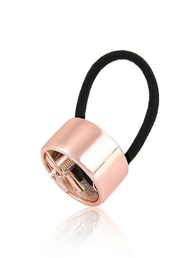 1PC Hair Accessory Set For Daily Holiday Date Birthday Sequins Alloy Rose Gold Black Silver for Women