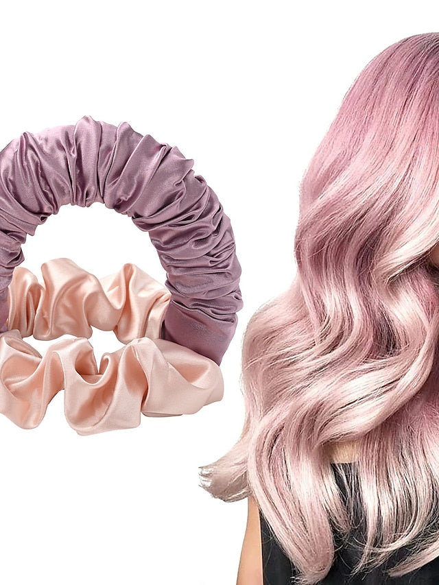 1PC Hair Ties Scrunchie For Daily Holiday Classic Fabric 1 2 3 for Women