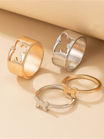 Rings Daily Outdoor Butterfly Ring for Women