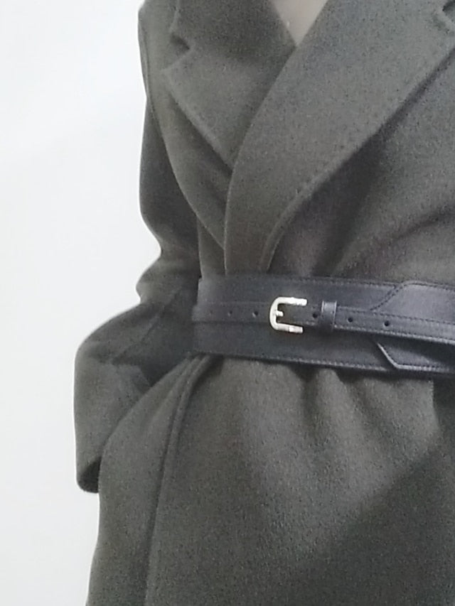 Wide Belt Party Wedding Street Daily Black Red Belt Pure Color Brown Fall Winter Spring Summer for Women