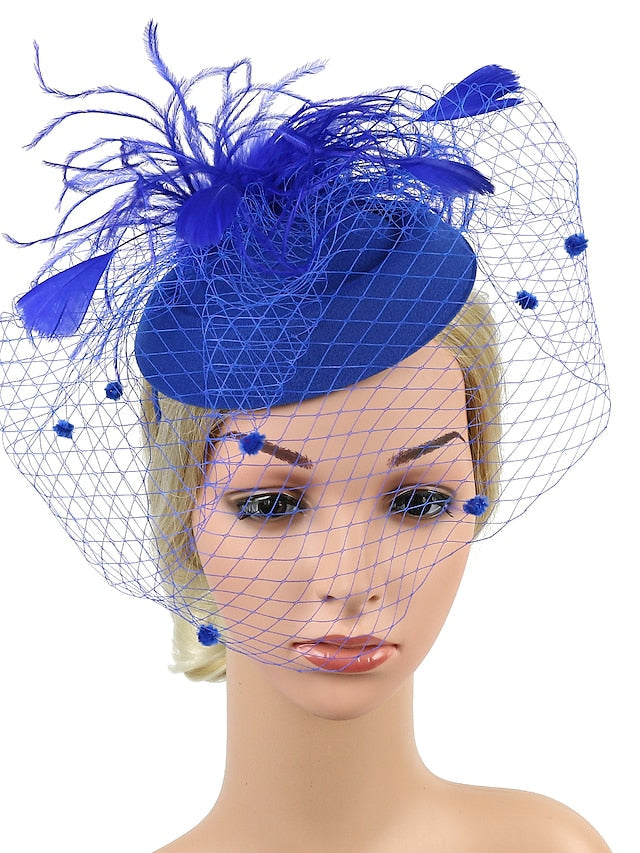 Hair Clip Chic & Modern Party Pure Color Headwear / Black / Red / Blue / Fall / Winter for Women