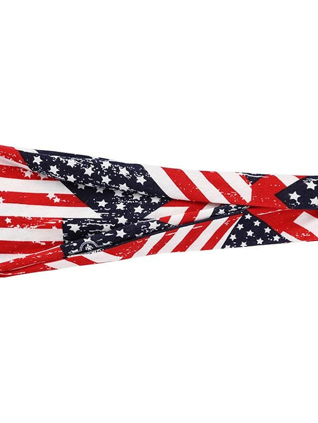 europe and the united states cross-border fashion sports hairband yoga bundle sweat-absorbing headband new ladies wide-brimmed printed headwear for Women