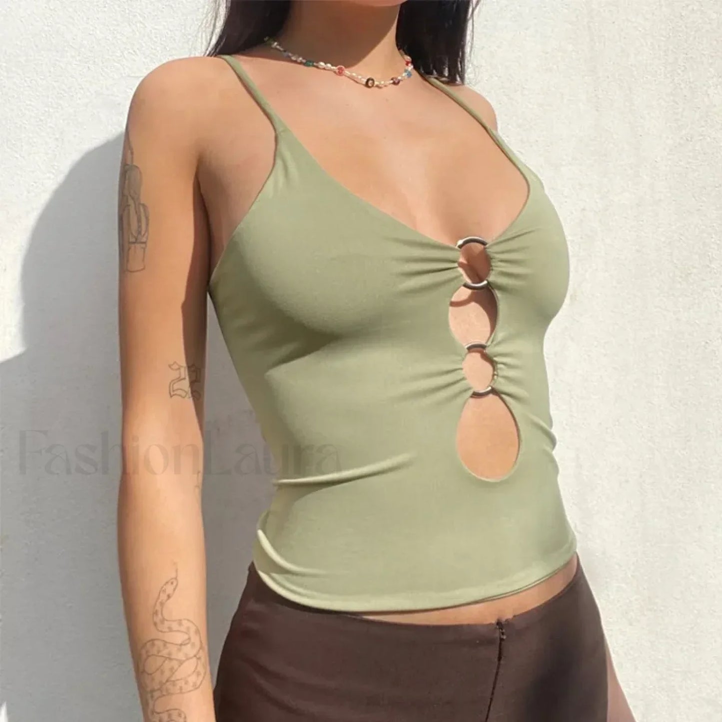 Black Party Club Crop Top