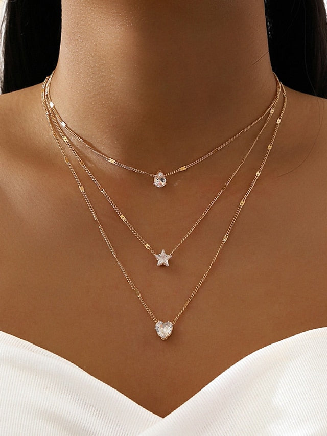 necklace Vintage Outdoor Heart Necklaces for Women