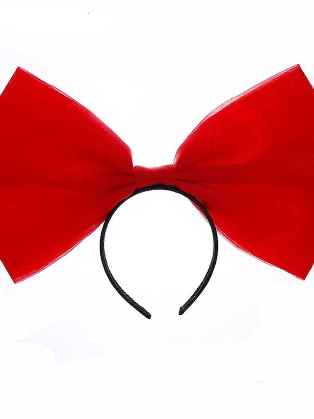 1PC Headbands For Halloween Party Evening Oversize Fabric Knot for Women