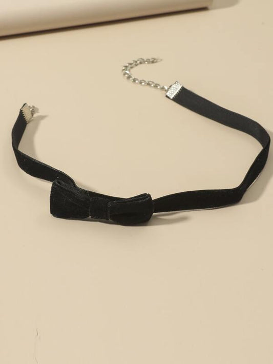 Bow Decor Choker for Women