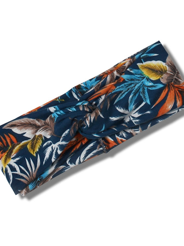 1PC Boho Pringting Headbands For Outdoor Daily Fabric for Women