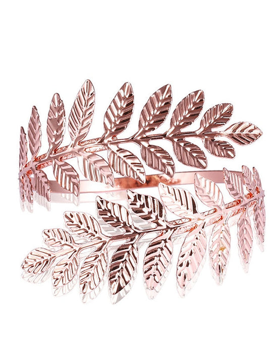 Bangle Fashion Outdoor Leaf Bracelets & Bangles for Women