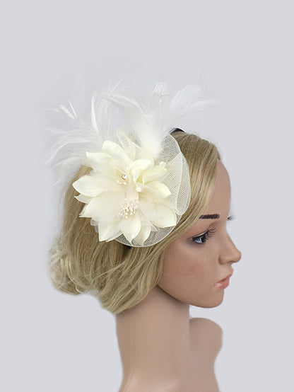 Hair Clip Chic & Modern Party Pure Color Headwear / Yellow / Purple / Fall / Winter / Spring for Women