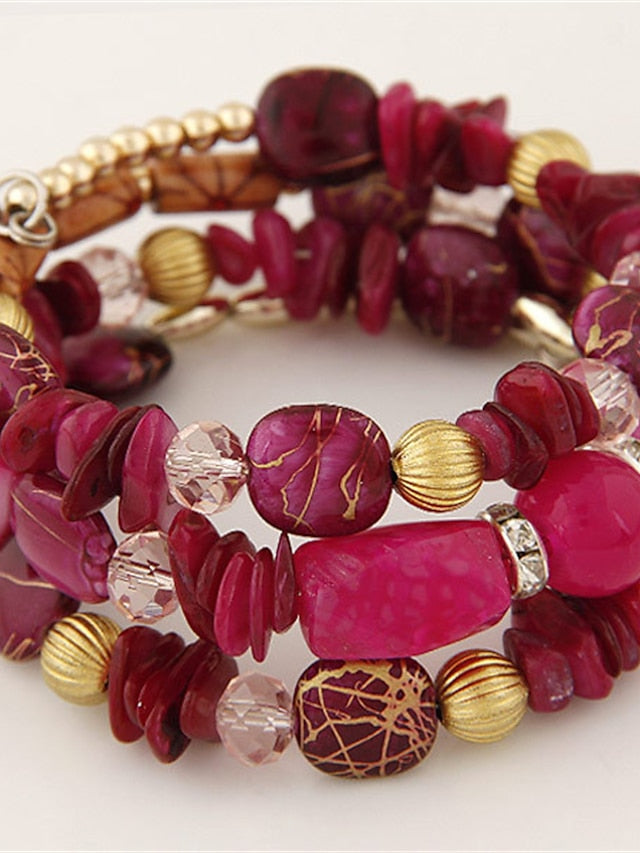 Bracelets Vintage Outdoor Geometry Bracelets & Bangles / Spring / Summer / Fall / Winter / Black for Women