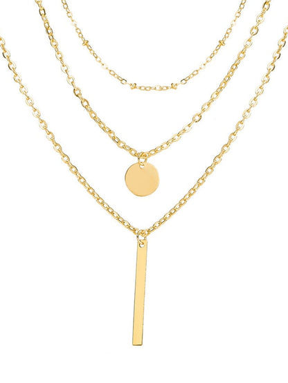 necklace Chic & Modern Street Geometry Necklaces / 3 Layered Necklace / Dailywear / Spring / Summer / Fall / Winter for Women