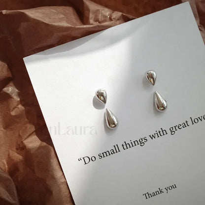 Bright Crystal Luxury Korean Unusual Claw Stud Irregular Pearl Earring