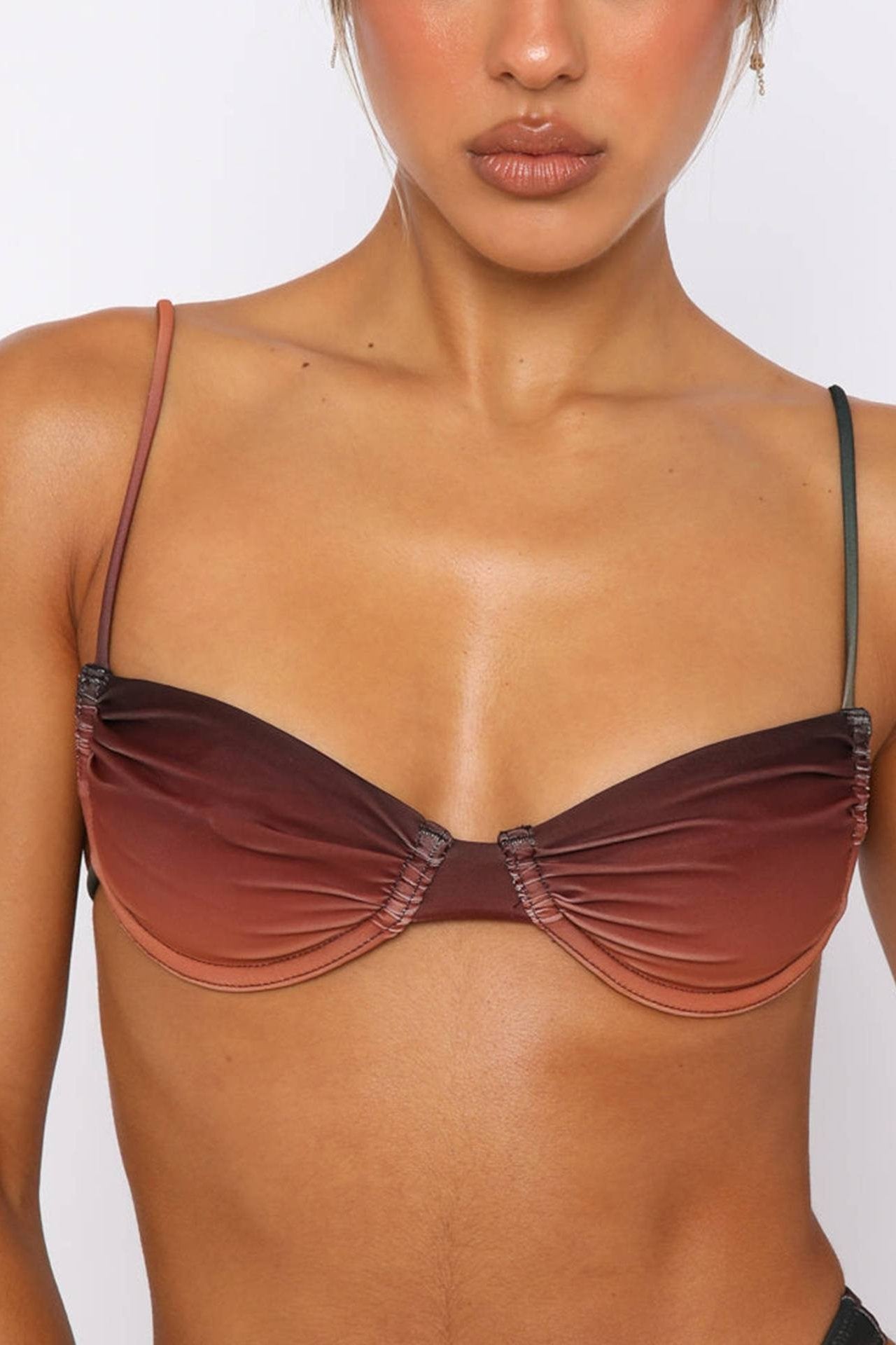 Bikini con degradado estampado Brook
