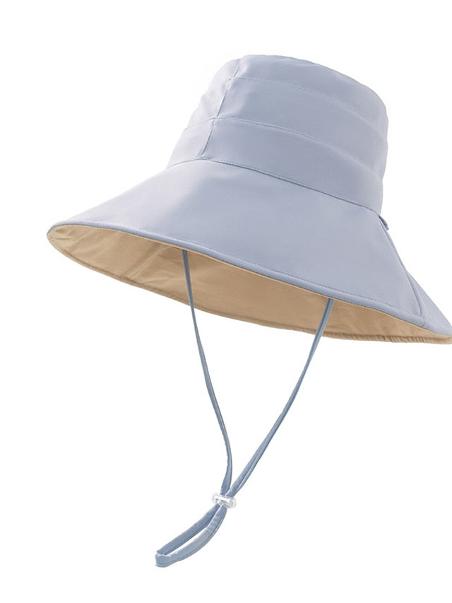 1PC Double-Sided Sun Hat Floppy Hat Daily Holiday Cloth Sports & Outdoors Sweet for Women