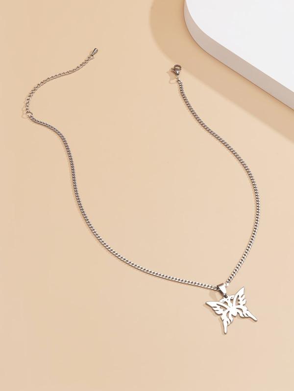 Butterfly Charm Necklace for Women