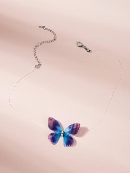 Butterfly Decor Choker for Women